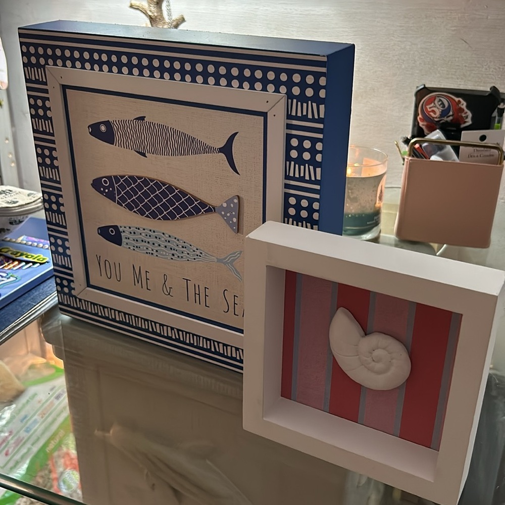 Nautical table top or wall decor